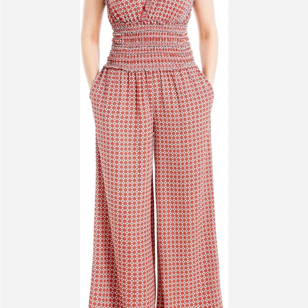 Max Studio Red poppy Jumpsuit